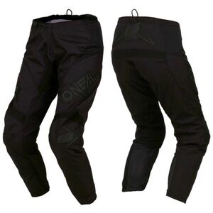 Women’s O’Neal Element Classic Black Motorcross Protective Riding Pants Sz 7 / 8